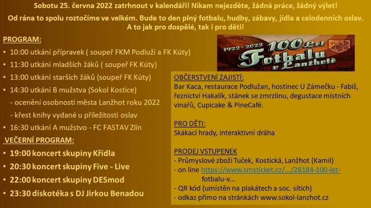 100 let fotbalu