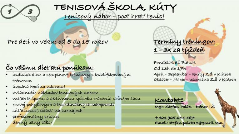 TENISOVÁ ŠKOLA