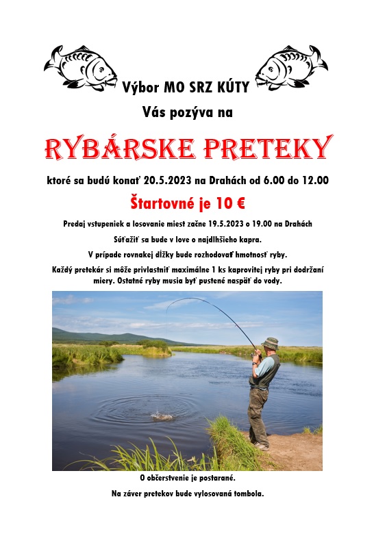 rybarske preteky