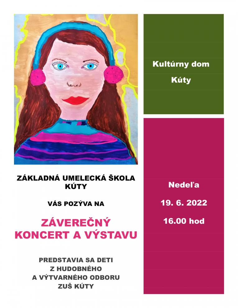 Záverečný koncert a&nbsp;výstava 